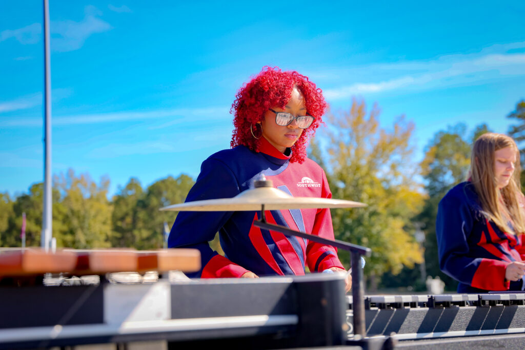 Students at Southwest Mississippi Community College in Summit, MS